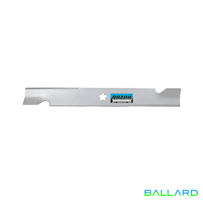 MID-LIFT Mower Blades: 21" Long, 5 Point Star Shaped Center Hole, 2.5" Wide (Three Blade System)